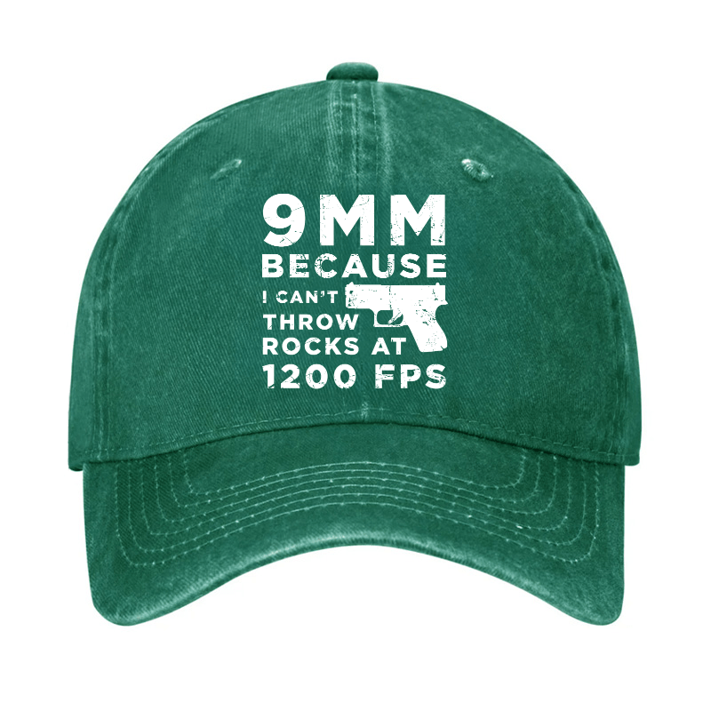 Maturelion Custom Cap 9mm Because I Can't Throw Rocks At 1200 Fps Cap