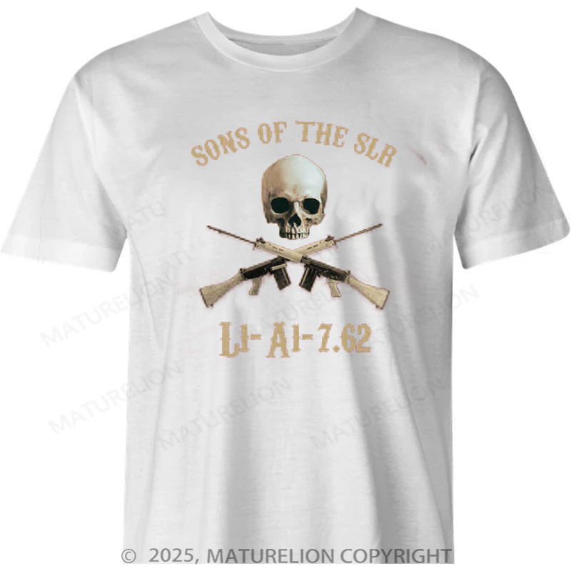 Maturelion British T-shirt Sons Of The SLR L1A1 7.62 T-shirt