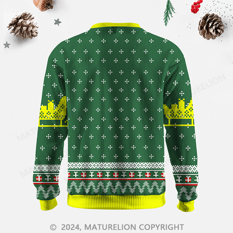 Maturelion Being Cremated Is My Last Hope For A Smoking Hot Body Ugly Christmas Sweater