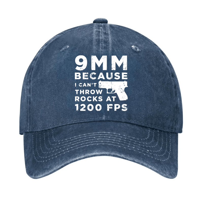 Maturelion Custom Cap 9mm Because I Can't Throw Rocks At 1200 Fps Cap