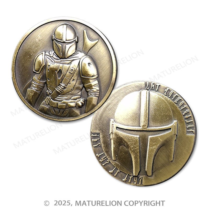 Maturelion Grogu's Gift - The Child Colorized Silver Medal