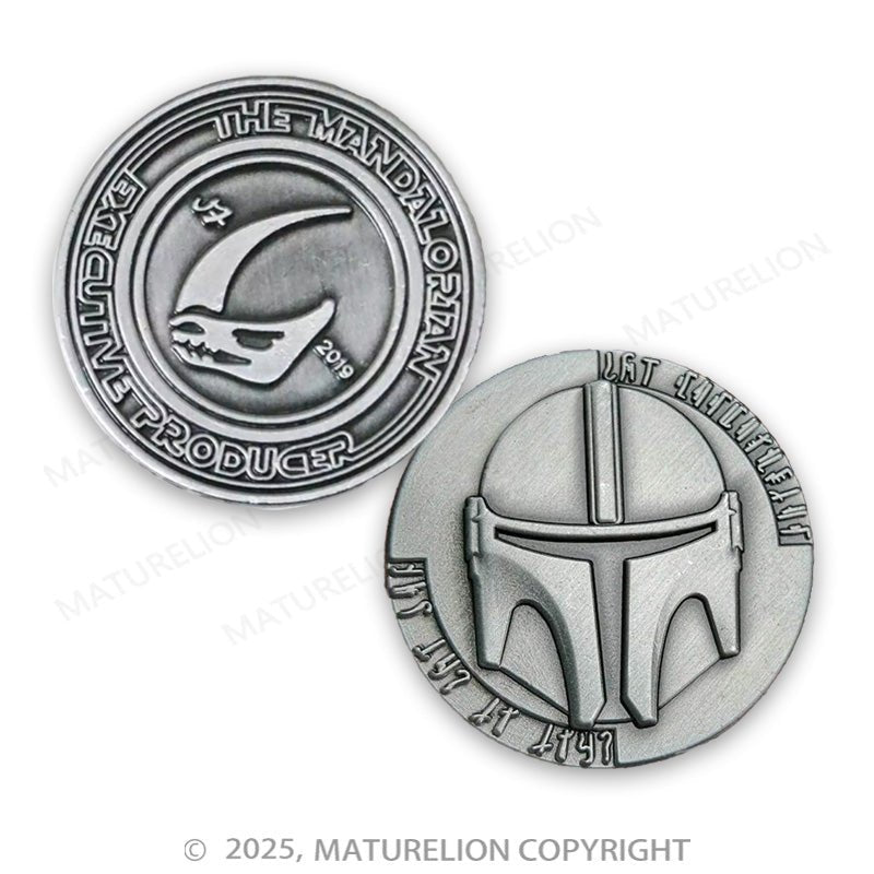 Maturelion Grogu's Gift - The Child Colorized Silver Medal