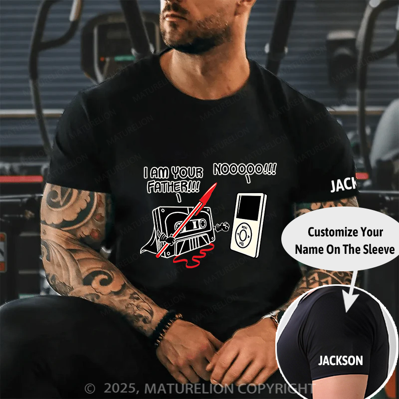 Maturelion Men's T-shirt I Am Your Father Father's Day T-shirt