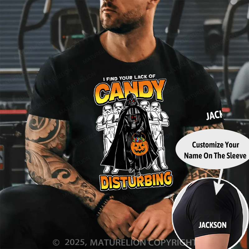 Maturelion Men's T-Shirt STAR WARS Kids Halloween Darth Vader Stormtroopers Cotton T-Shirt