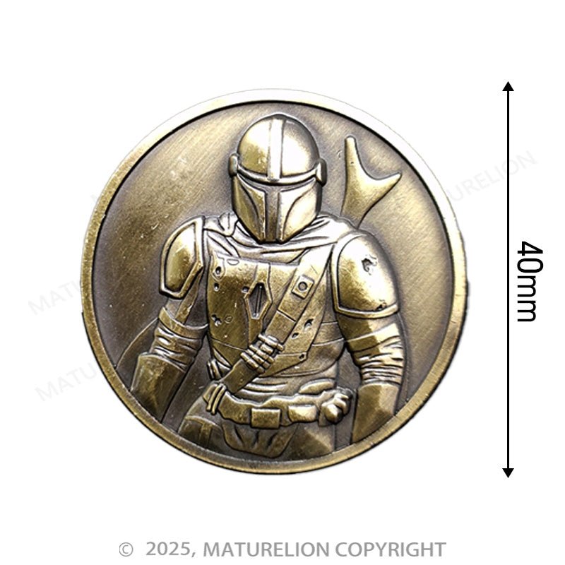 Maturelion Imperial Era - Star Wars Patina Bronze Relief Medal