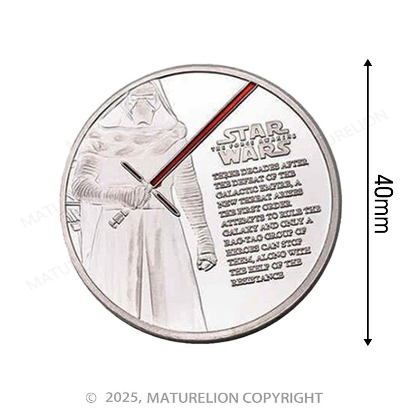 Maturelion Galactic Legacy - Star Wars Silver-Plated Commemorative Coin