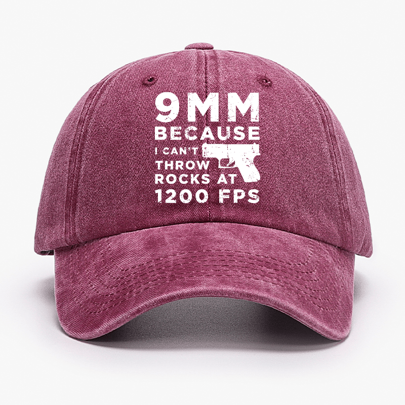 Maturelion Custom Cap 9mm Because I Can't Throw Rocks At 1200 Fps Cap