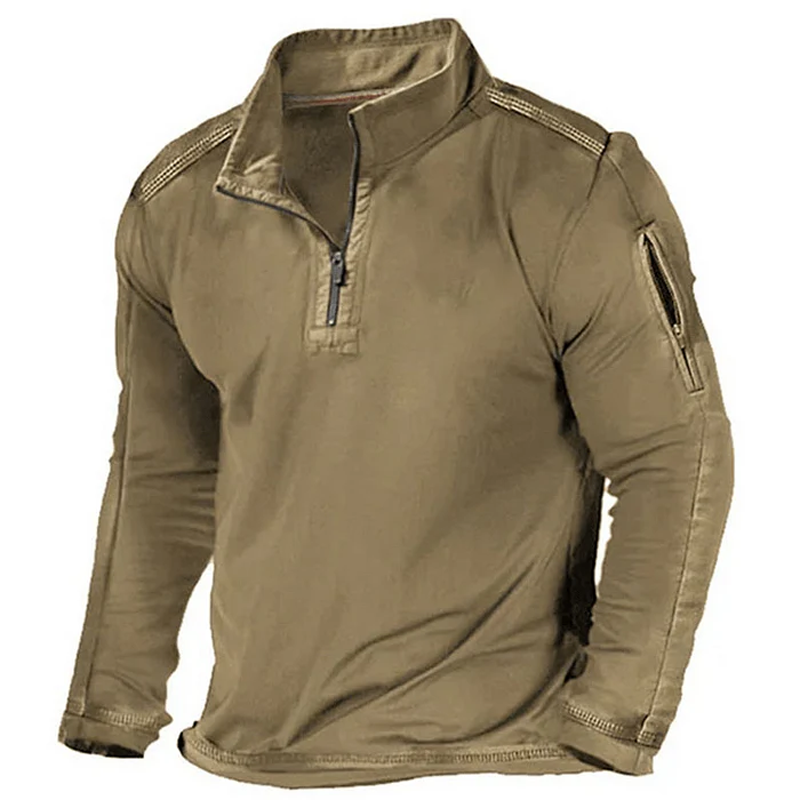 Maturelion Vintage Essential Henley Shirt