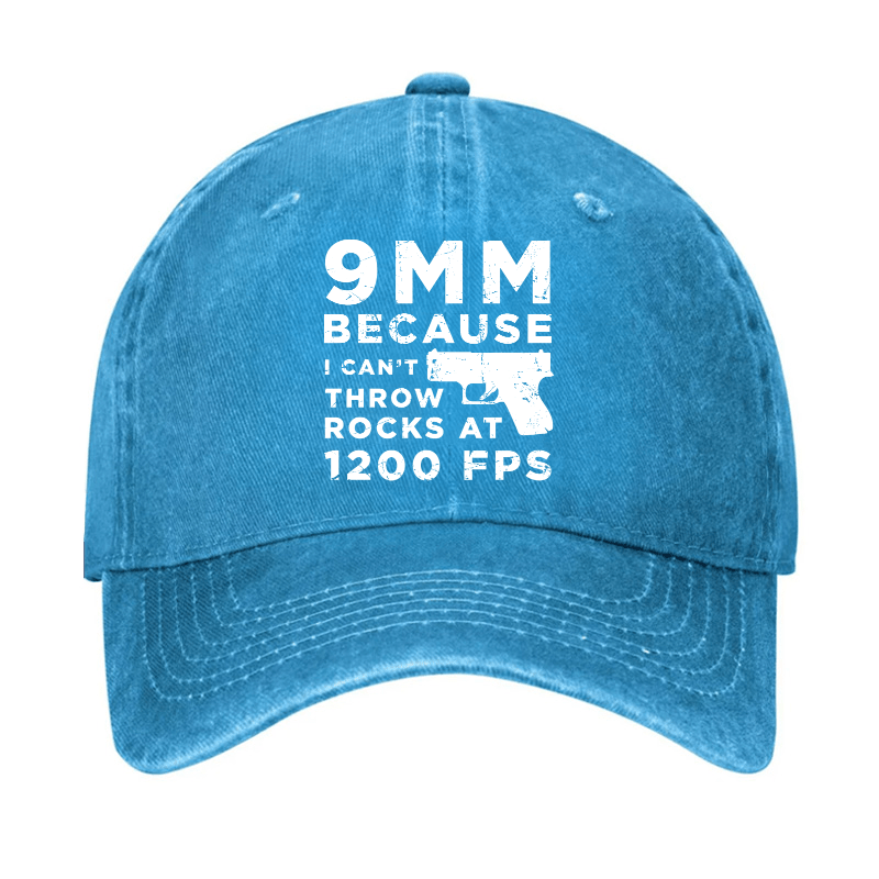Maturelion Custom Cap 9mm Because I Can't Throw Rocks At 1200 Fps Cap