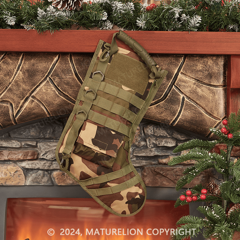 Maturelion Gift for Veterans Military Patriotic and Outdoorsy People (CP Camouflage)