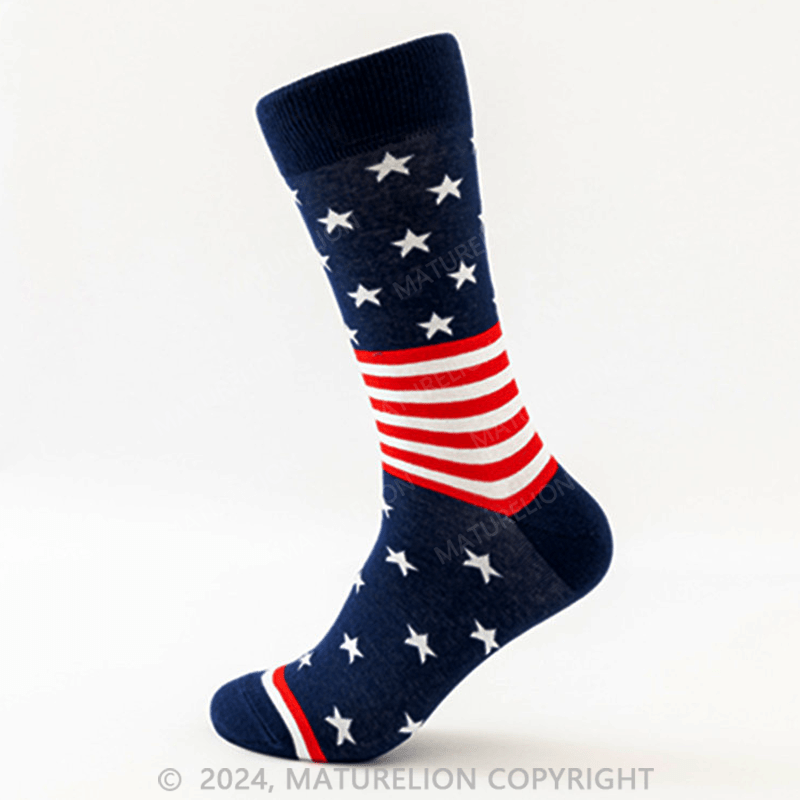 Maturelion Christmas Crew Socks