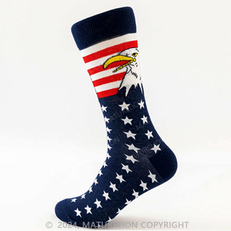Maturelion Christmas Crew Socks