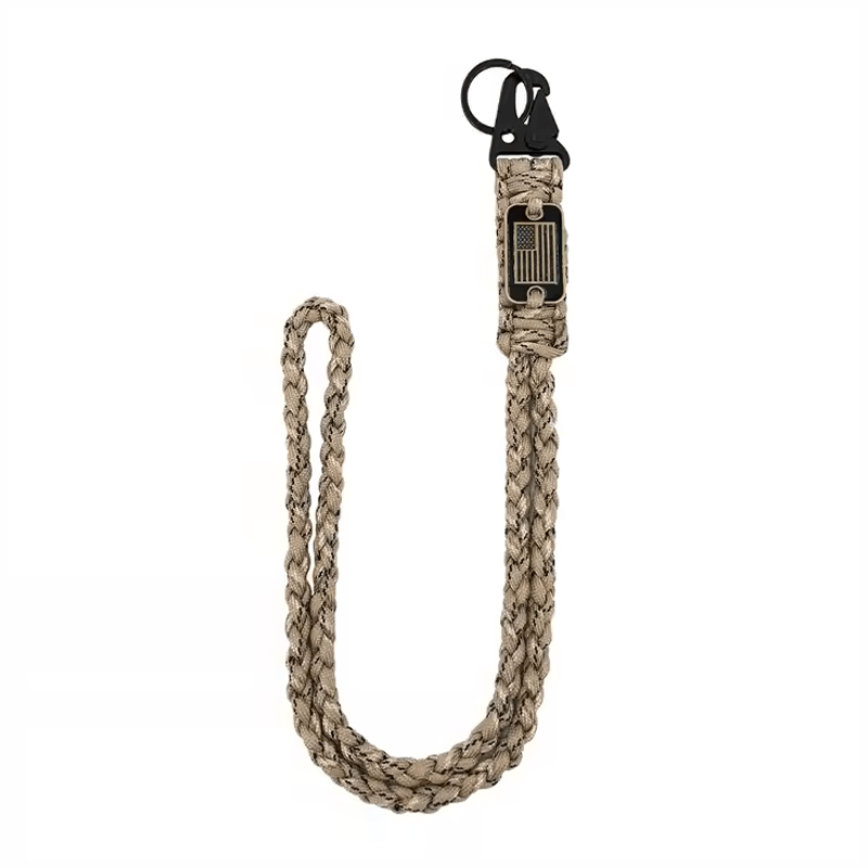 Maturelion Parachute Rope Necklace Keychains