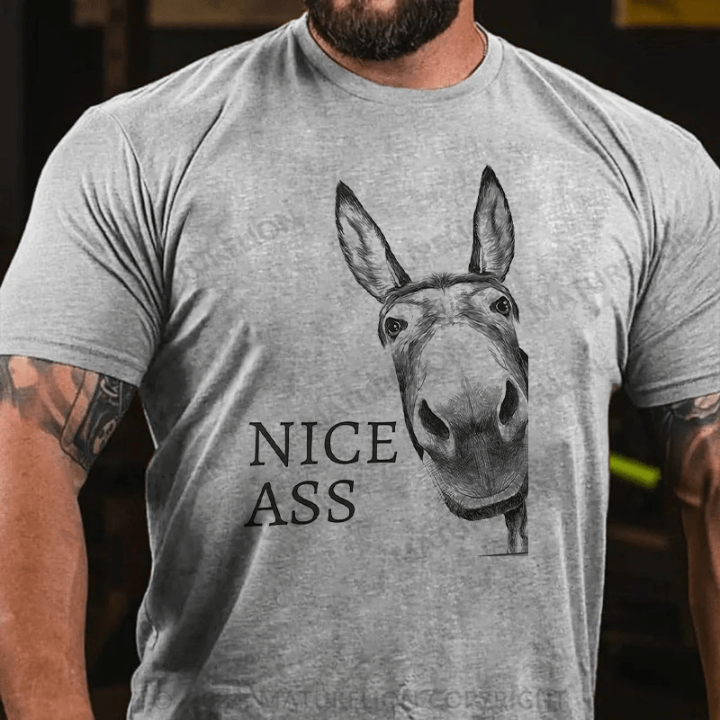 Maturelion Look Nice Ass Cotton T-shirt