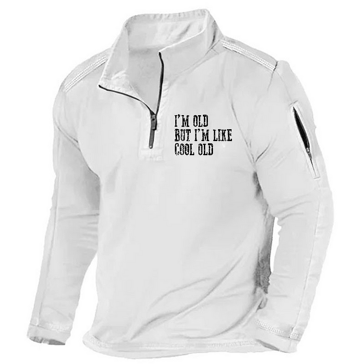 Maturelion Men's Henley Shirt I'm Old But I'm Like Cool Old Henley Shirt
