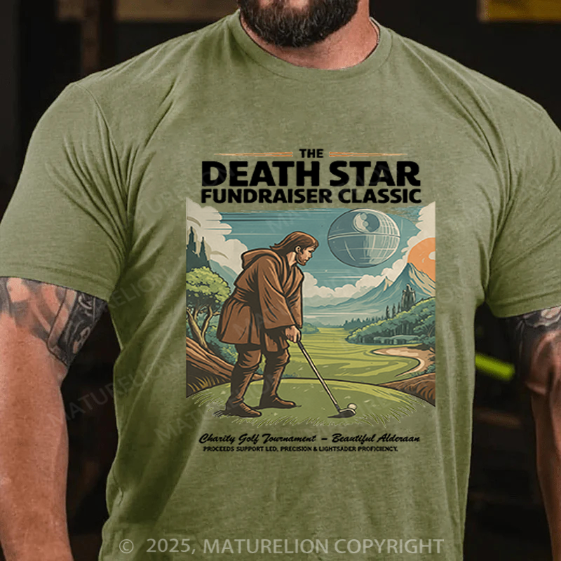 Maturelion Men's T-Shirt Death Star Classic Stormtrooper Cotton T-Shirt