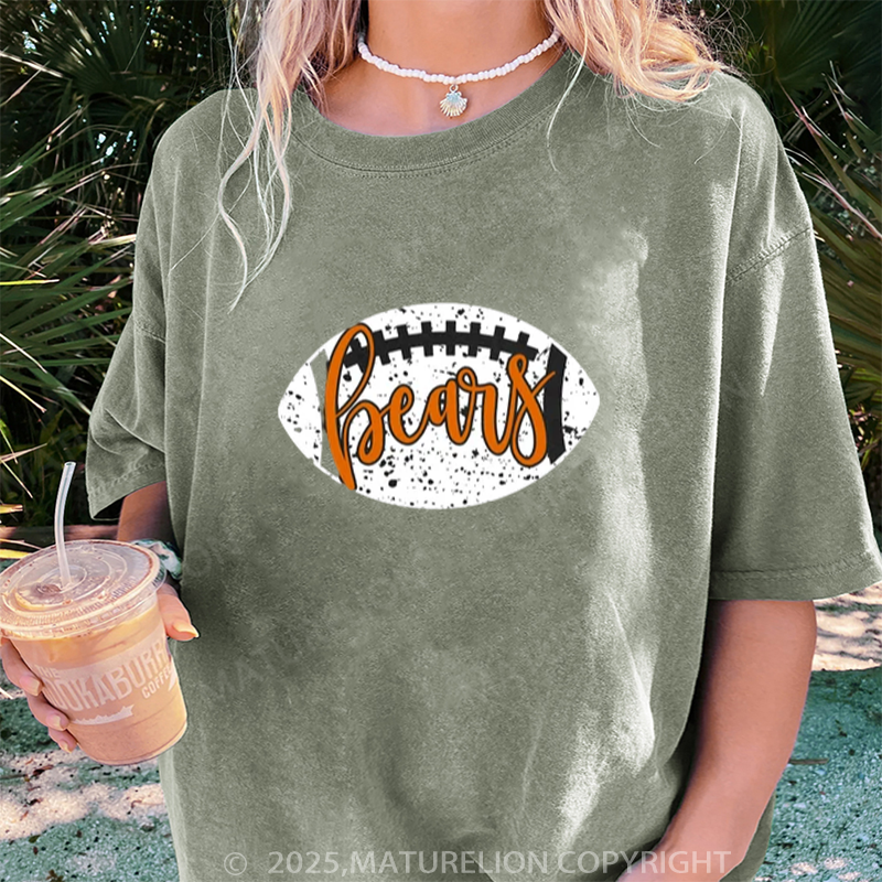 Maturelion Women's T-shirt Custom Team Name DTG Washed T-shirt