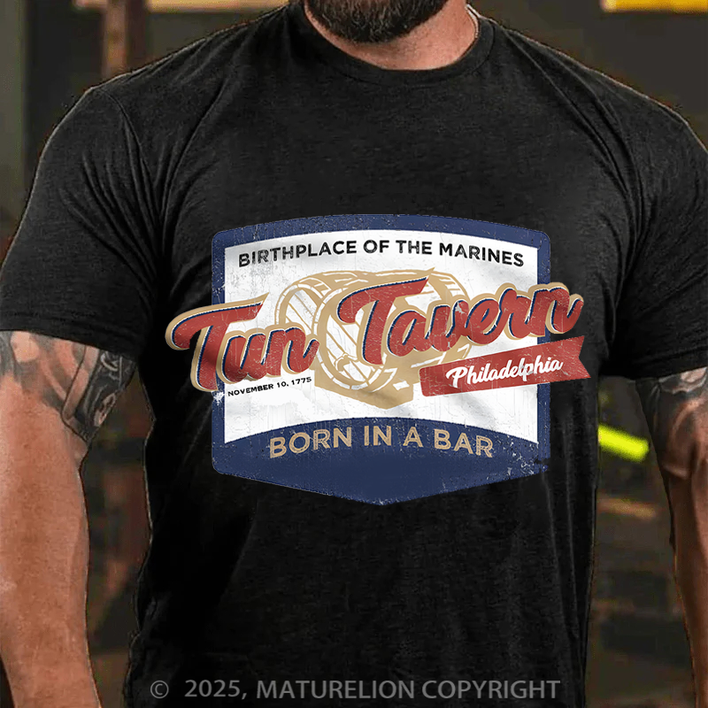 Maturelion Men's T-Shirt Tun Tavern Cask Cotton T-Shirt