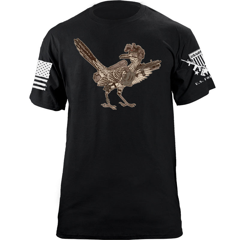 Maturelion Men's T-shirt Tactical Road Runner Cotton T-shirt