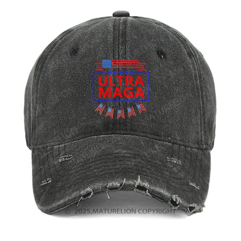 Maturelion Ultra Maga Washed Vintage Cap