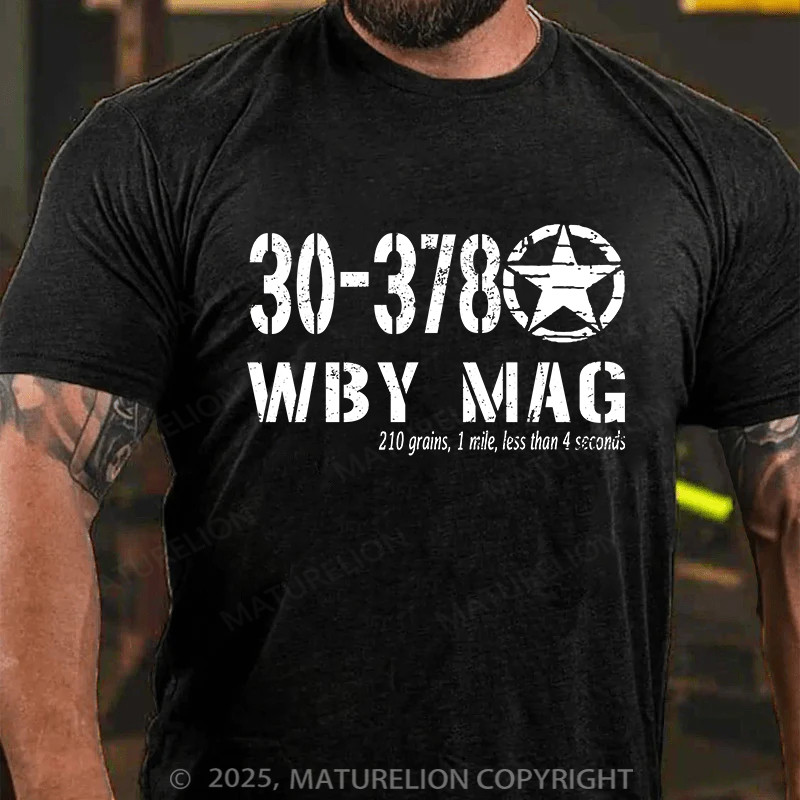 Maturelion Men's T-shirt Wby Mag Cotton T-shirt