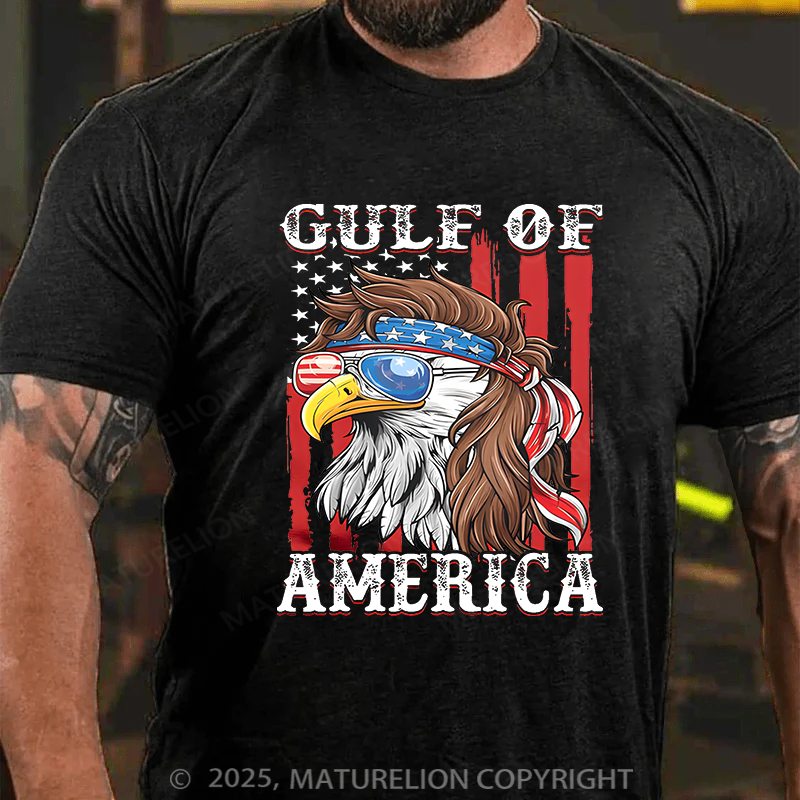 Maturelion Men's T-Shirt Gulf Of Us 4th Of July T-shirt