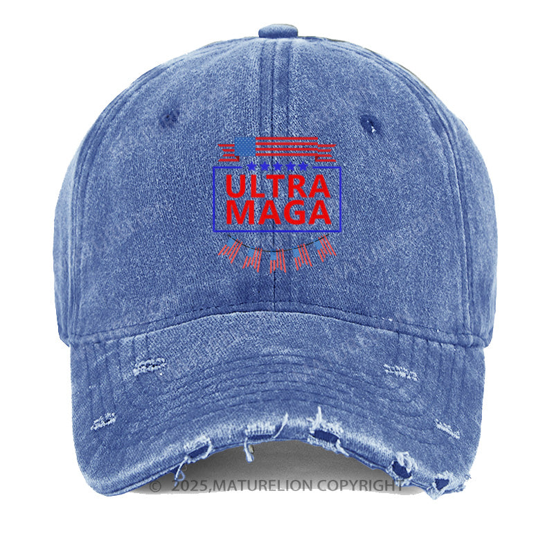 Maturelion Ultra Maga Washed Vintage Cap