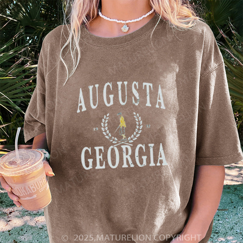 Maturelion Women's T-shirt Augusta DTG Washed T-shirt