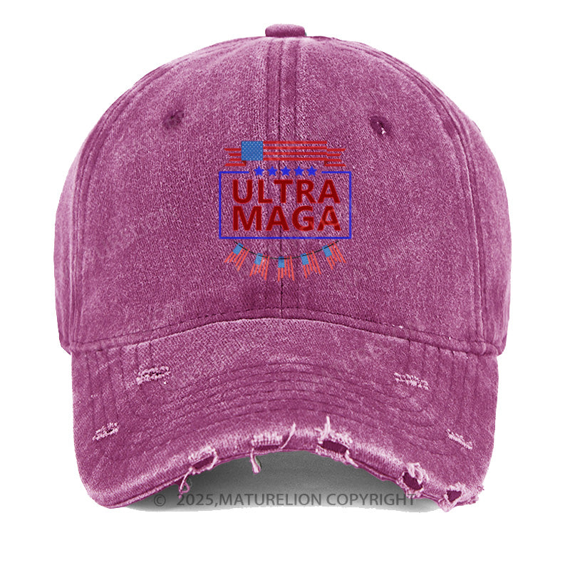 Maturelion Ultra Maga Washed Vintage Cap