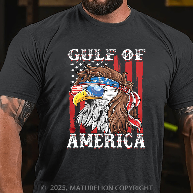 Maturelion Men's T-Shirt Gulf Of Us 4th Of July T-shirt