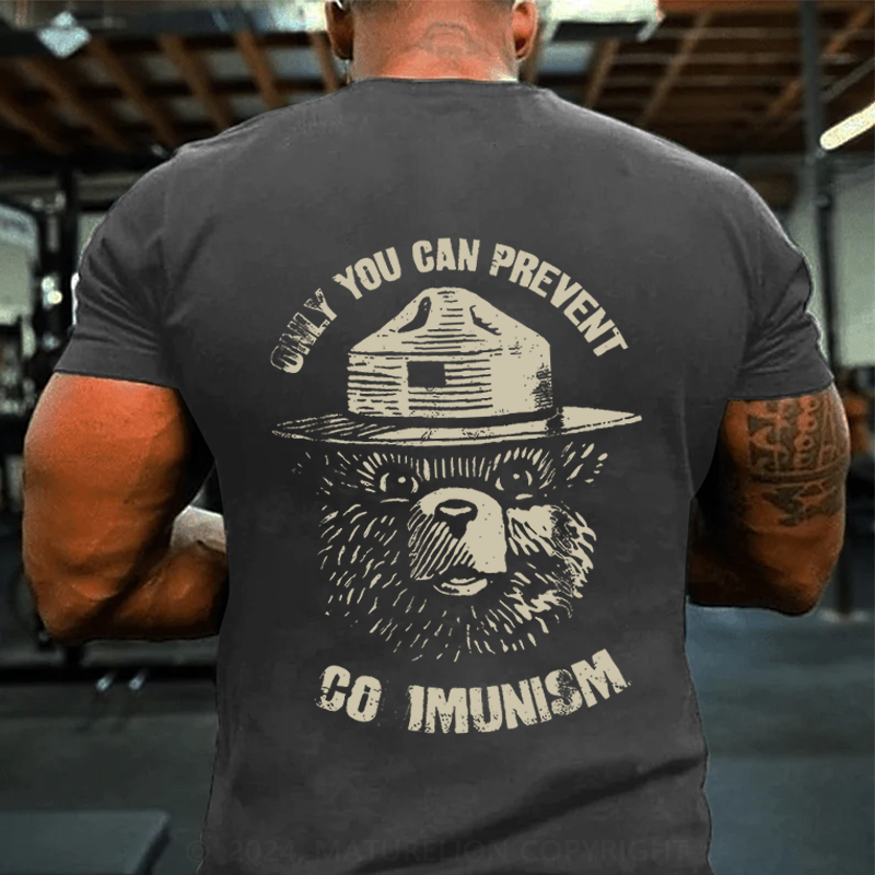 Maturelion Men's T-Shirt Only You Can Prevent Communism Cotton?T-Shirt