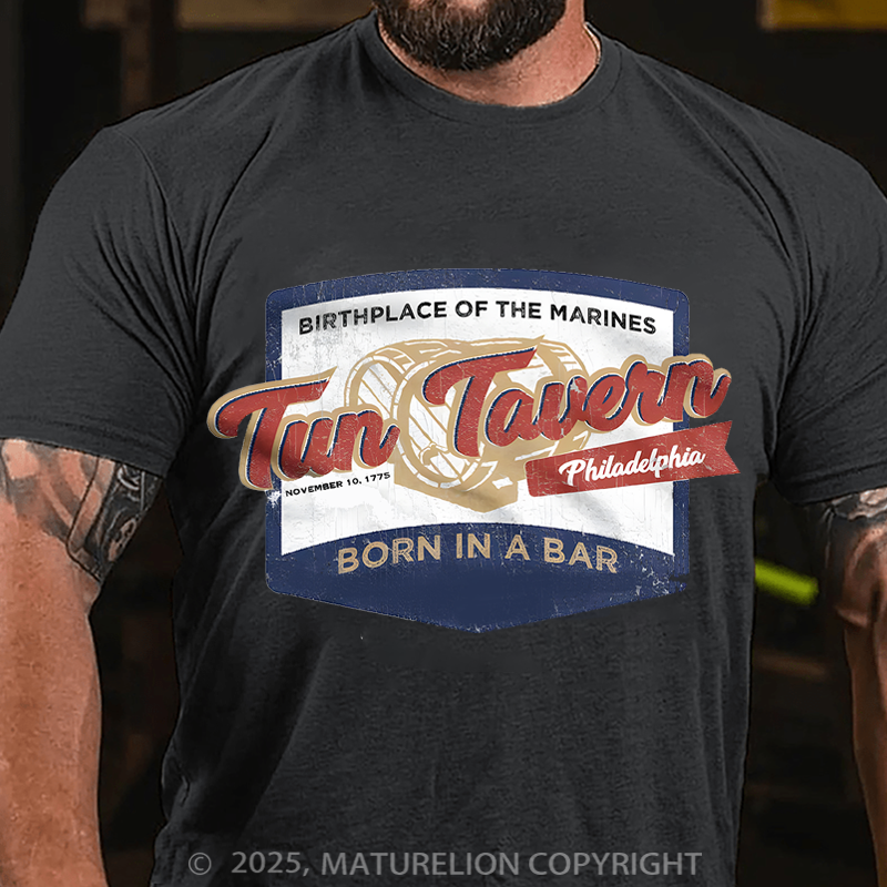 Maturelion Men's T-Shirt Tun Tavern Cask Cotton T-Shirt
