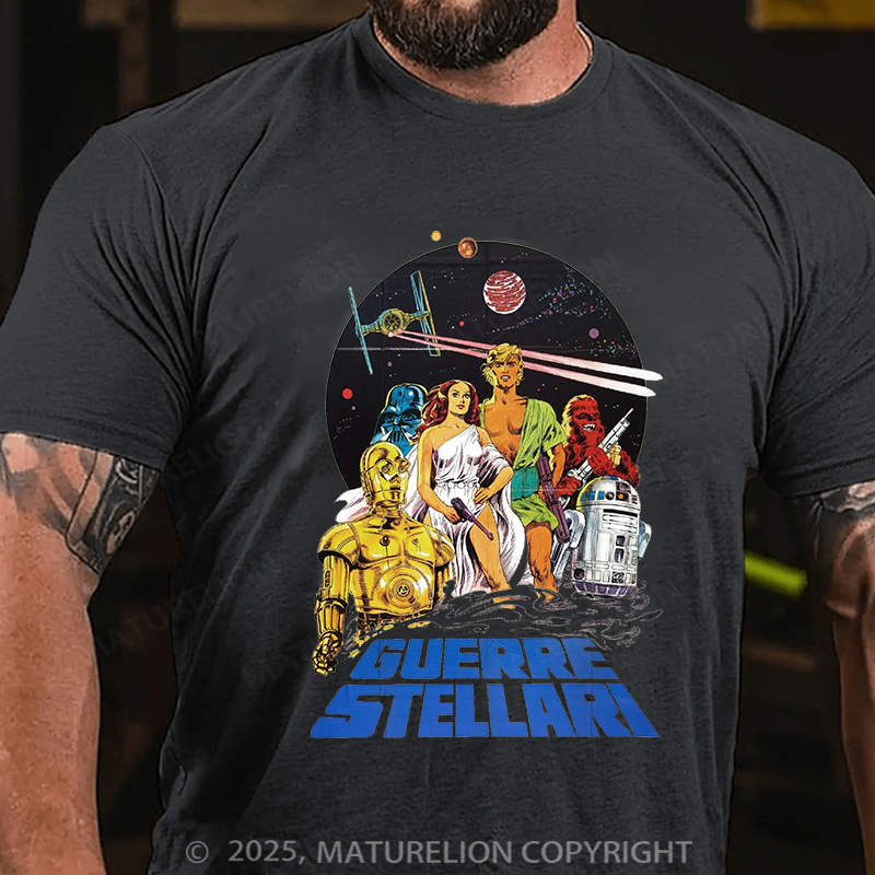 Maturelion Men's T-shirt Promo Cotton T-shirt