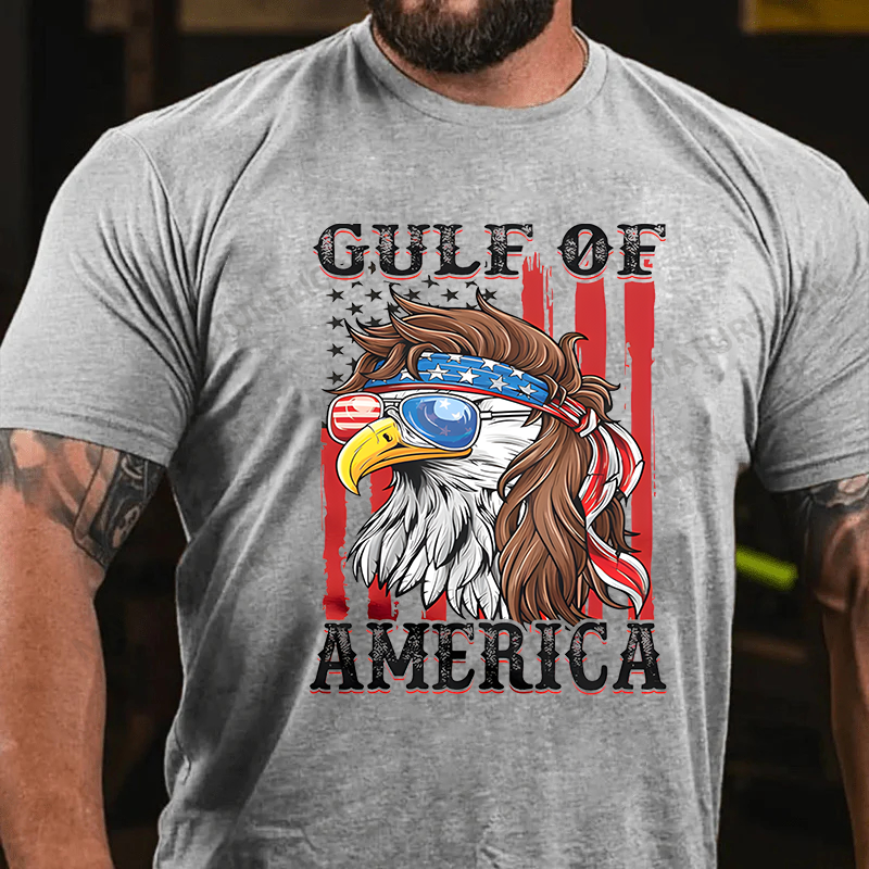 Maturelion Men's T-Shirt Gulf Of Us 4th Of July T-shirt