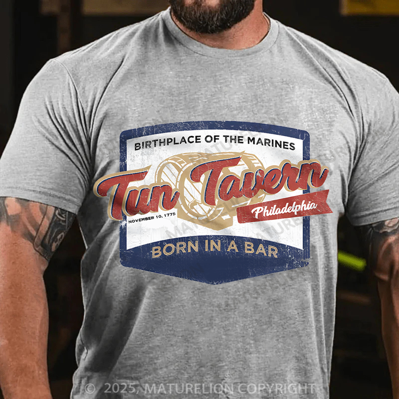 Maturelion Men's T-Shirt Tun Tavern Cask Cotton T-Shirt