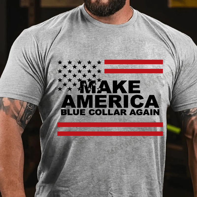 Maturelion Men's T-shirt Great Again Cotton T-shirt