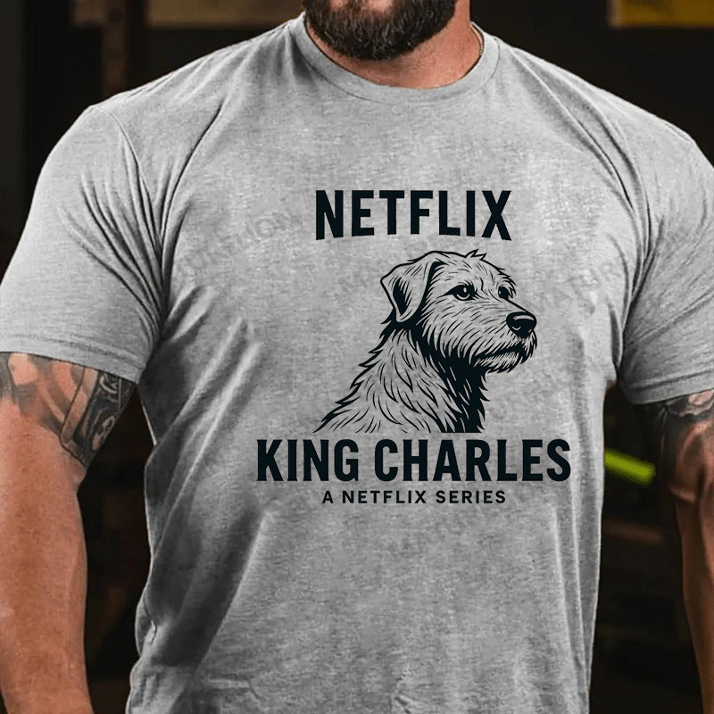 Maturelion Men's T-shirt KING CHARLES Cotton T-shirt