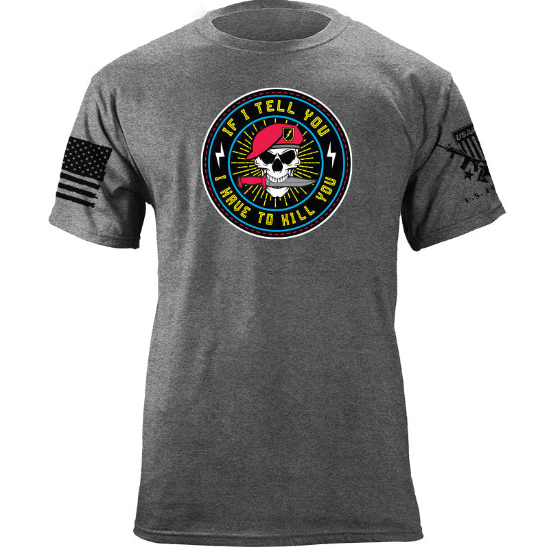 Maturelion Men's T-shirt If I Tell You Cotton T-shirt