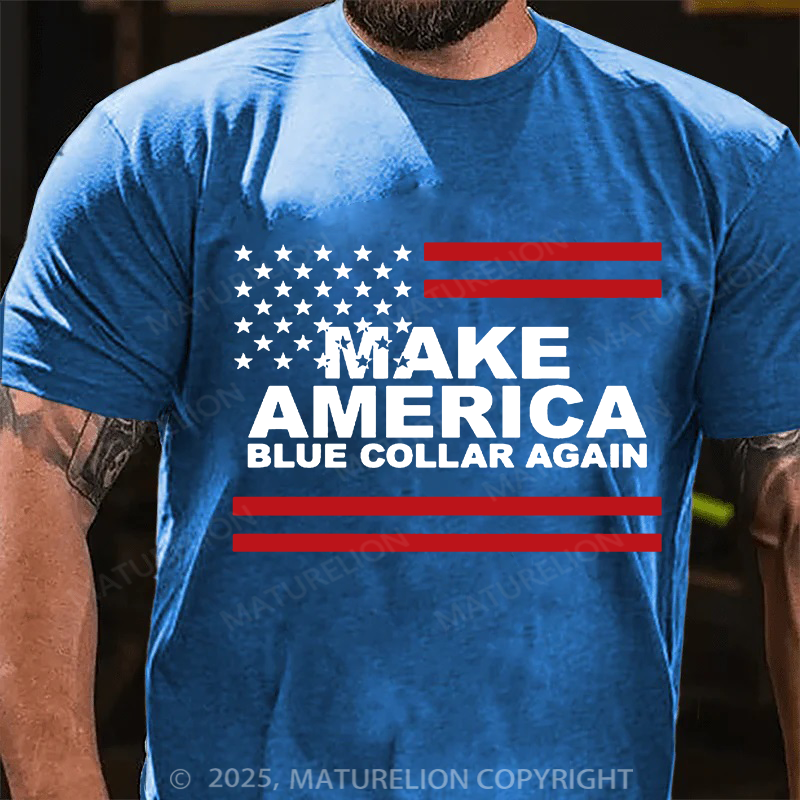 Maturelion Men's T-shirt Great Again Cotton T-shirt