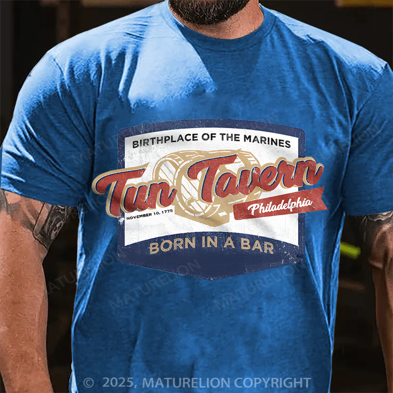Maturelion Men's T-Shirt Tun Tavern Cask Cotton T-Shirt