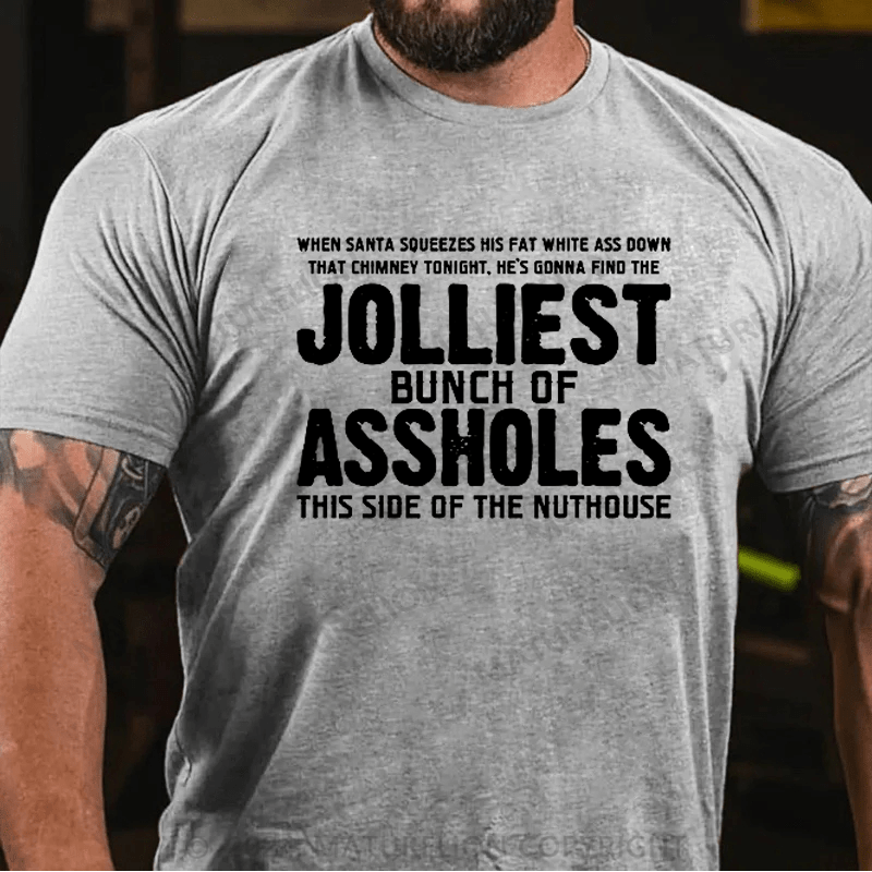 Maturelion Christmas T-shirt Funny Sarcastic Christmas Novelty T-shirt