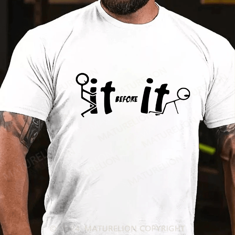 Matuerlion Adult Humor Stick Figure Essential T-Shirt