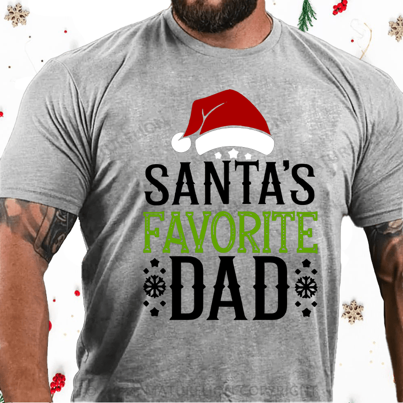 Maturelion Christmas T-Shirt Best Dad Christmas T-Shirt
