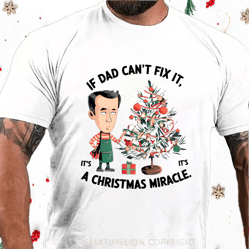 Maturelion Christmas T-Shirt Christmas Gifts for Dad Shirt Designs 2024