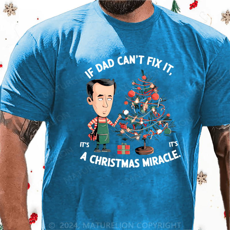 Maturelion Christmas T-Shirt Christmas Gifts for Dad Shirt Designs 2024