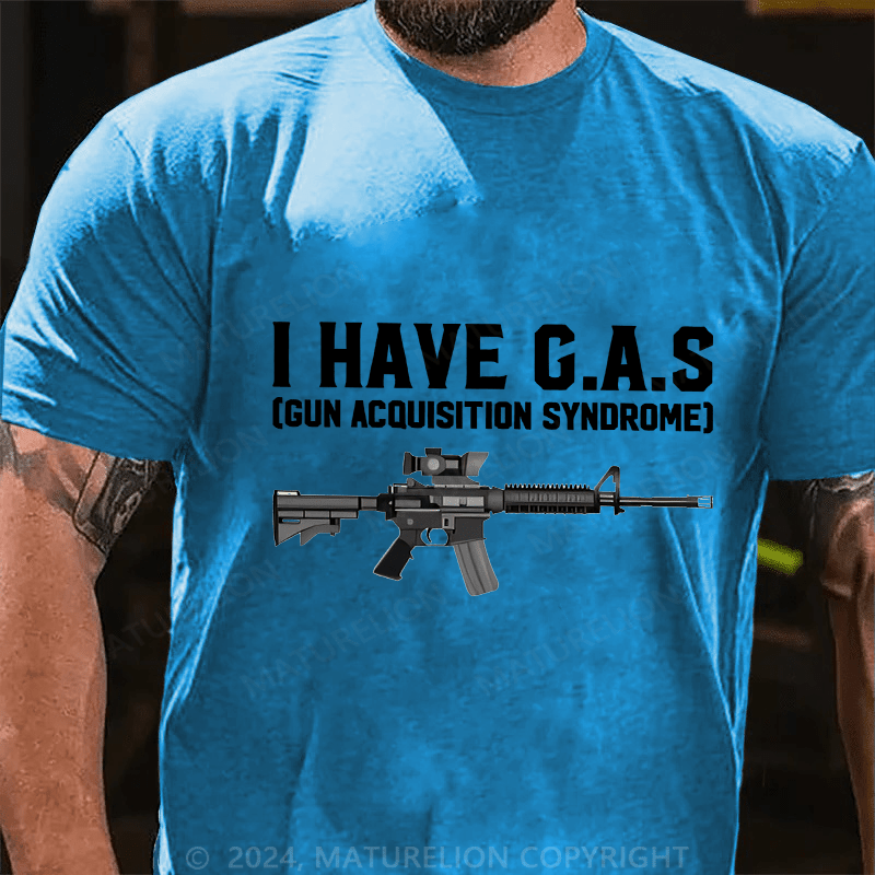 Maturelion Men's T-Shirt I HAVE C.A.S Cotton T-Shirt