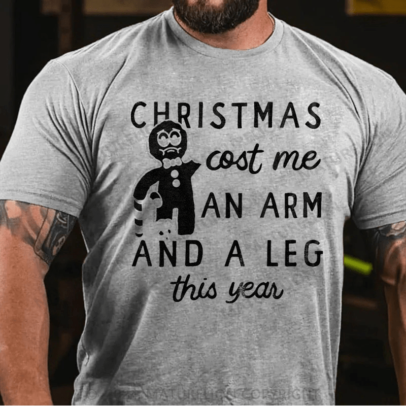 Maturelion Christmas T-Shirt Christmas Cost Me T-Shirt
