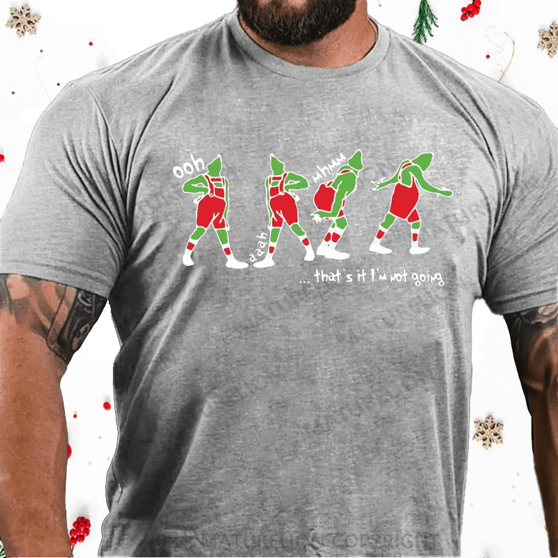 Maturelion Christmas T-Shirt Dead Inside But Merry Funny Skeleton Coffee Christmas Gift T-Shirt