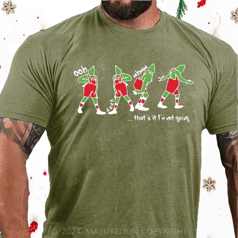 Maturelion Christmas T-Shirt Dead Inside But Merry Funny Skeleton Coffee Christmas Gift T-Shirt