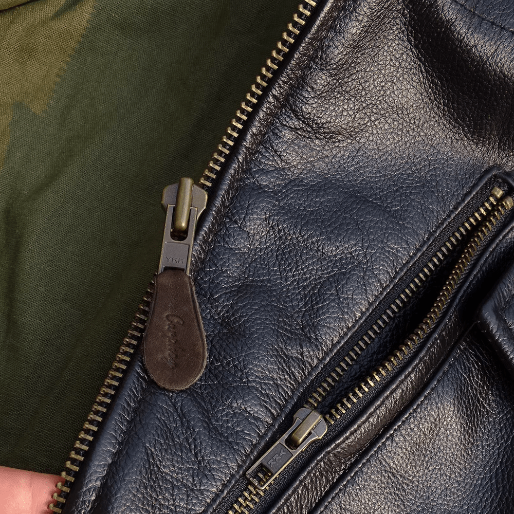 Maturelion Fashion Motorcycle Biker Genuine Men's Leather Jacket